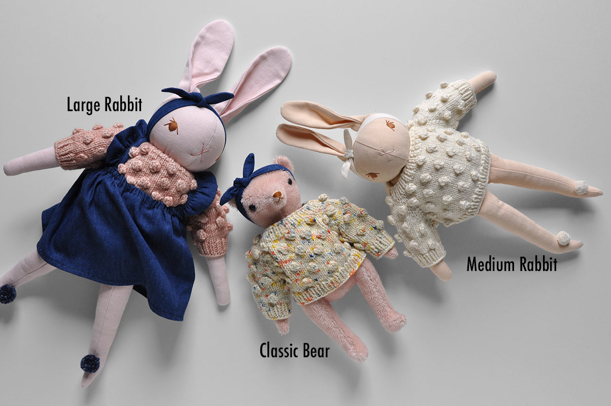 Misha & Puff Popcorn Sweater scaled down for the PDC – POLKA DOT CLUB