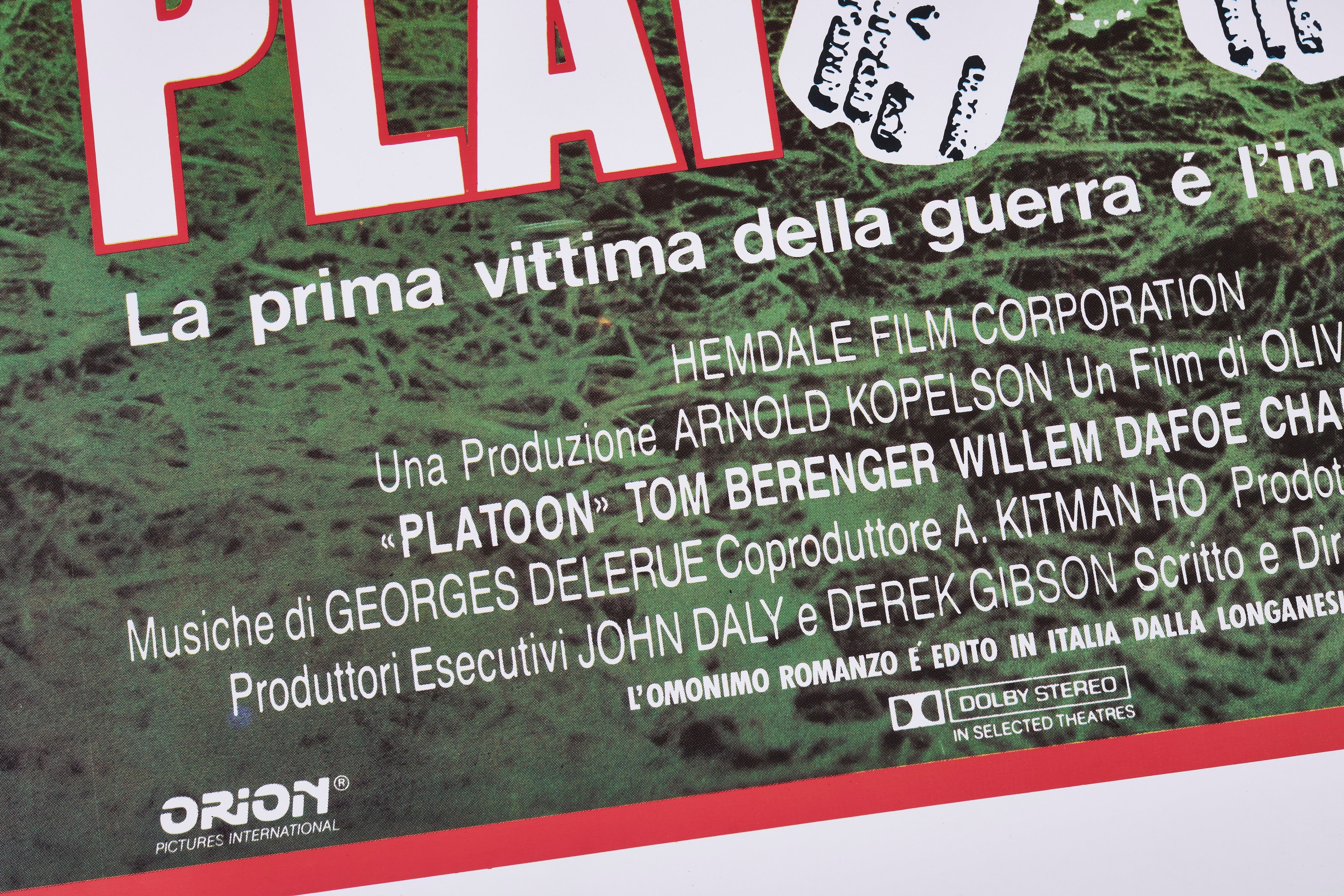 限定2枚】PLATOON（プラトーン）1986 / 映画ポスター | POP ART BANANAS