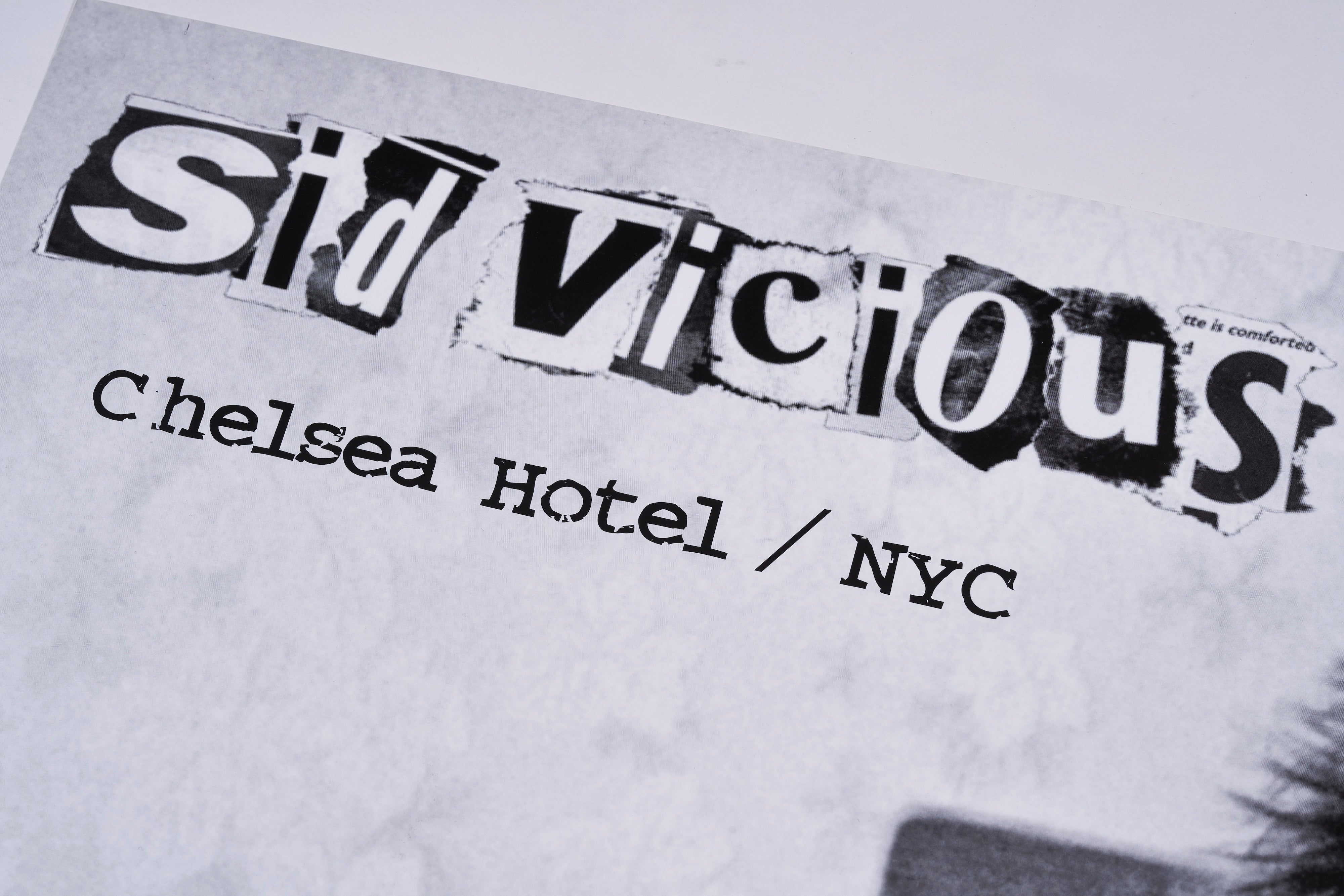 限定5枚】SID VICIOUS（シド・ヴィシャス） 1998 / バンドポスター