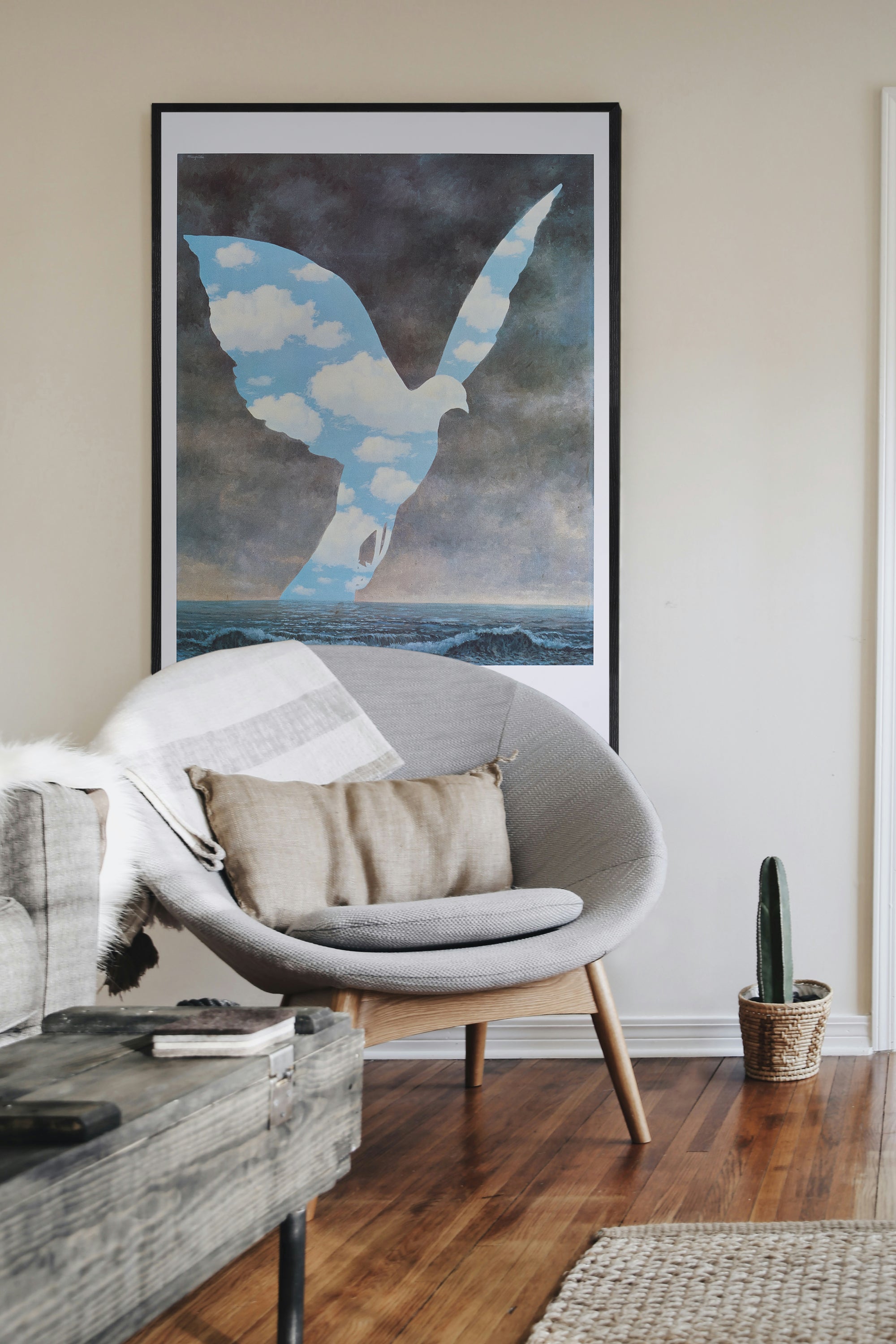 限定20枚】La grande famille 1947 - ADAGP 1992 / ルネ・マグリット