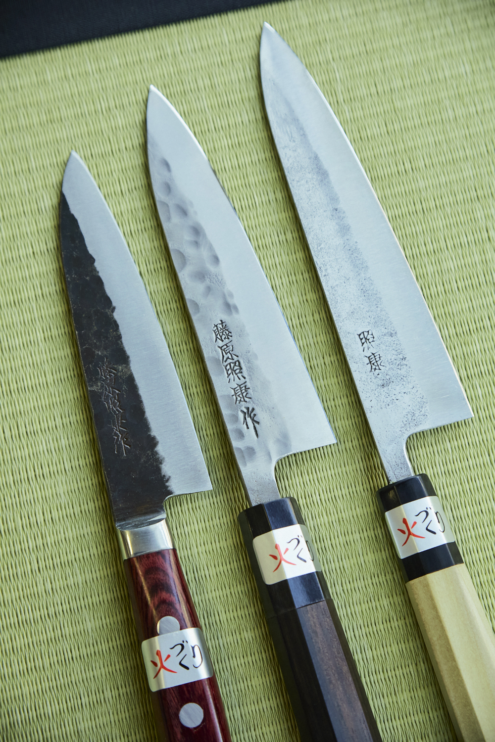 刀剣造りの技法を取り入れたペティナイフを『藤原照康刃物工芸』で