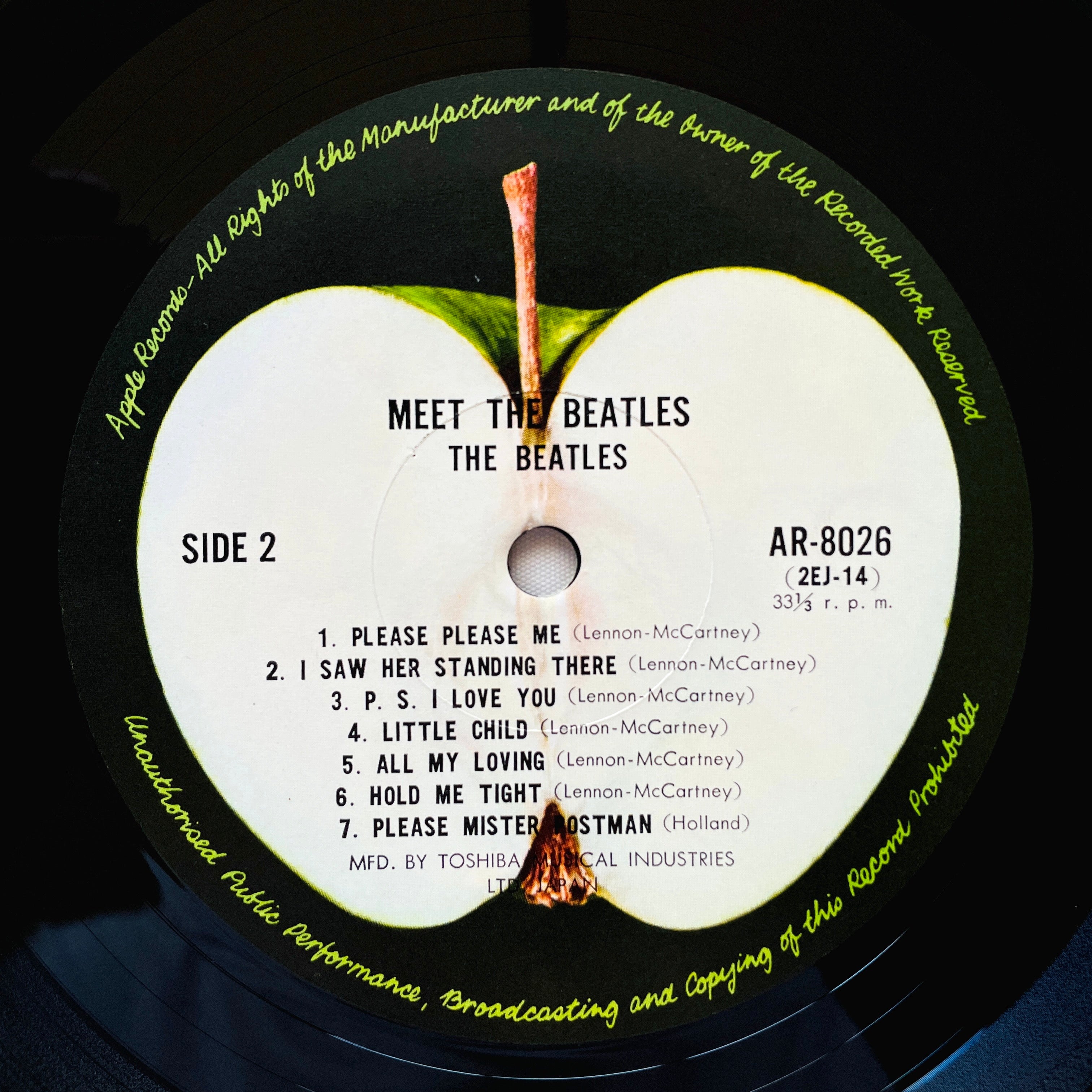The Beatles – Meet The Beatles! (Flip-back sleeve) – Portal Records