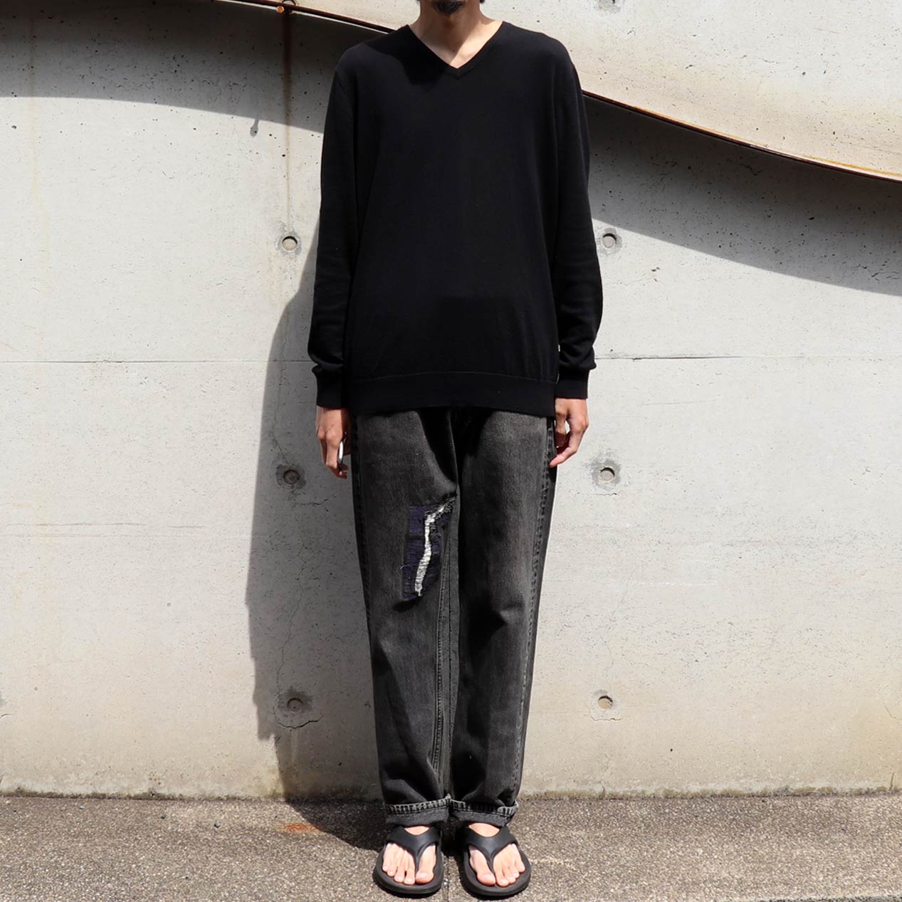 POST JUNK / 90's LEVI'S 501 USA製 ブラック デニムパンツ [W32]