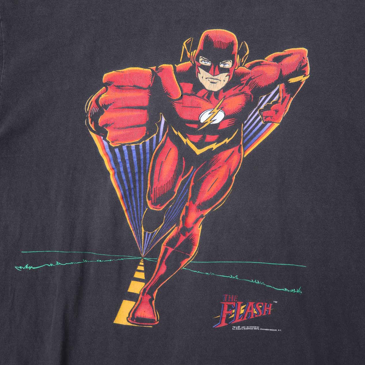 POST JUNK / 90's THE FLASH プリントTシャツ [XL]