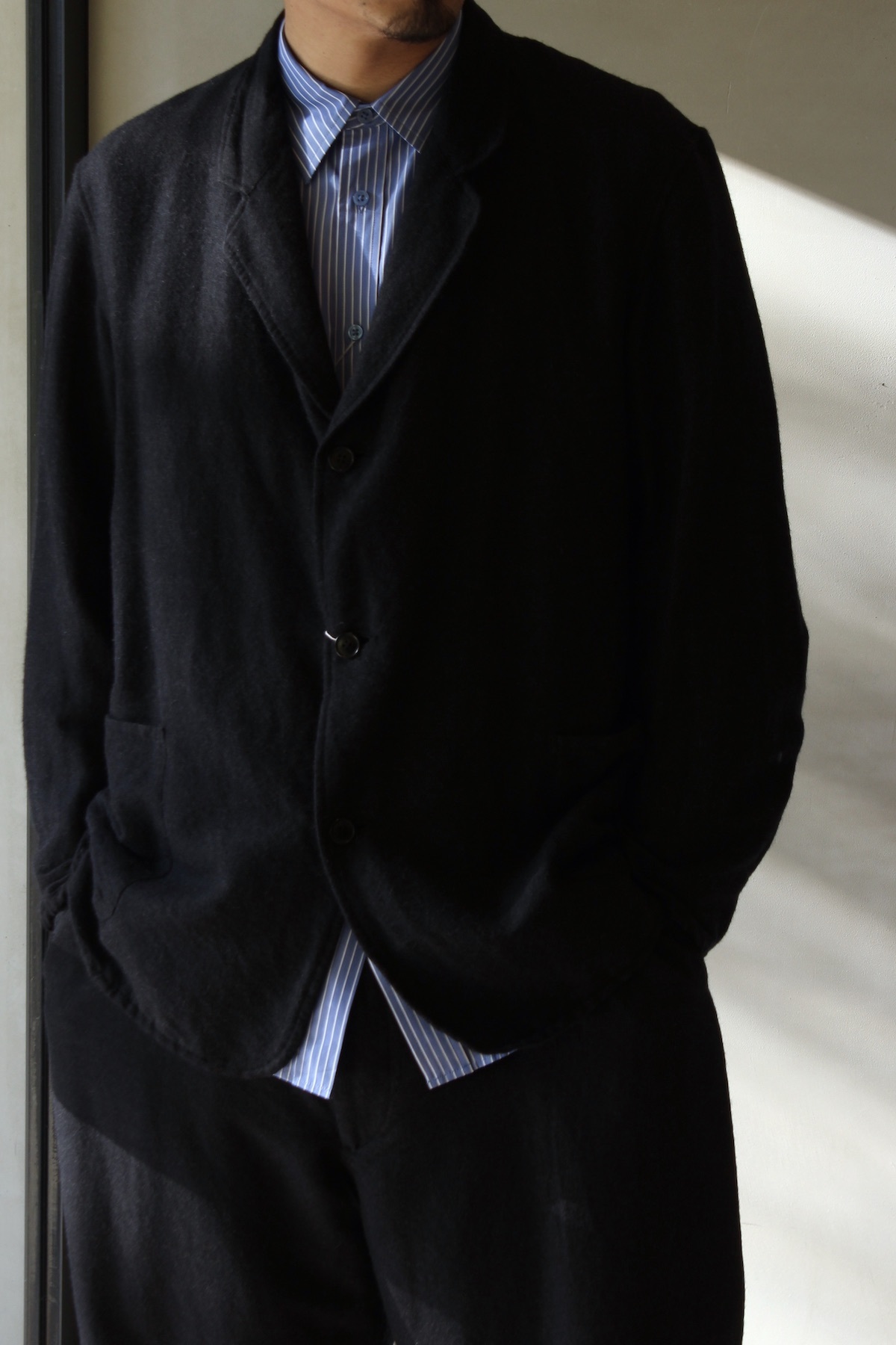 COMOLI - ウールシルク セットアップ: VIOLA STELLA men's blog