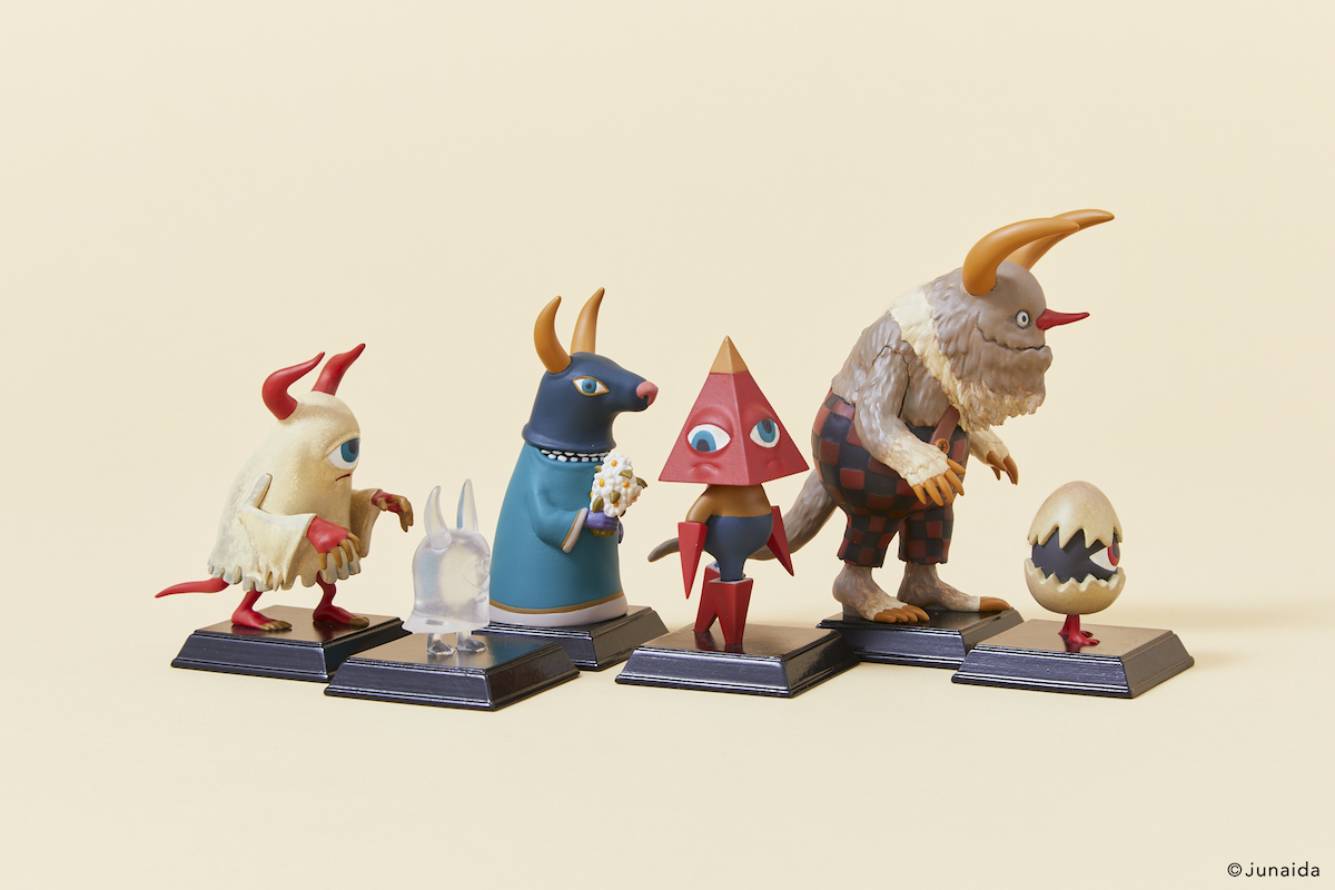 junaida展 オリジナルグッズ 「怪物園 フィギュア」「街どろぼう