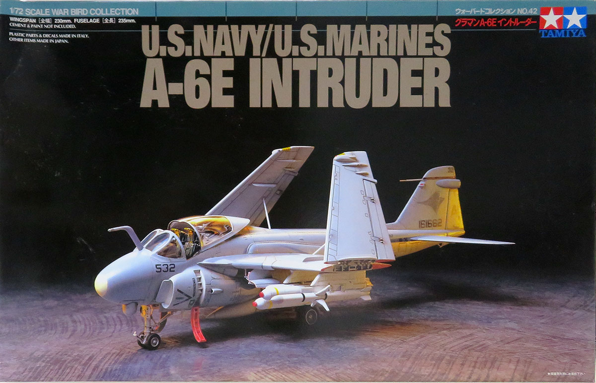 プラモ日記 » アメリカ海軍/海兵隊・A-6Eイントルーダー Op.462 制作開始