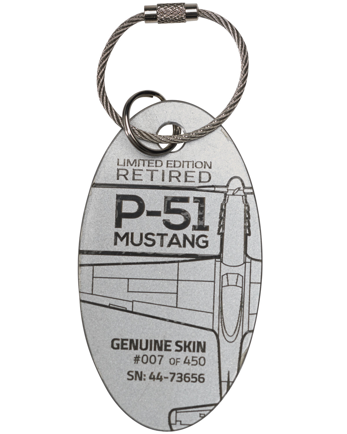 North American P-51D Mustang - 44-74656 – MotoArt PlaneTags