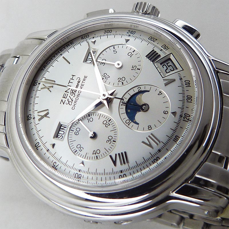 中古ゼニス【ZENITH】 02.0240.410/01 クロノマスターT エルプリメロ