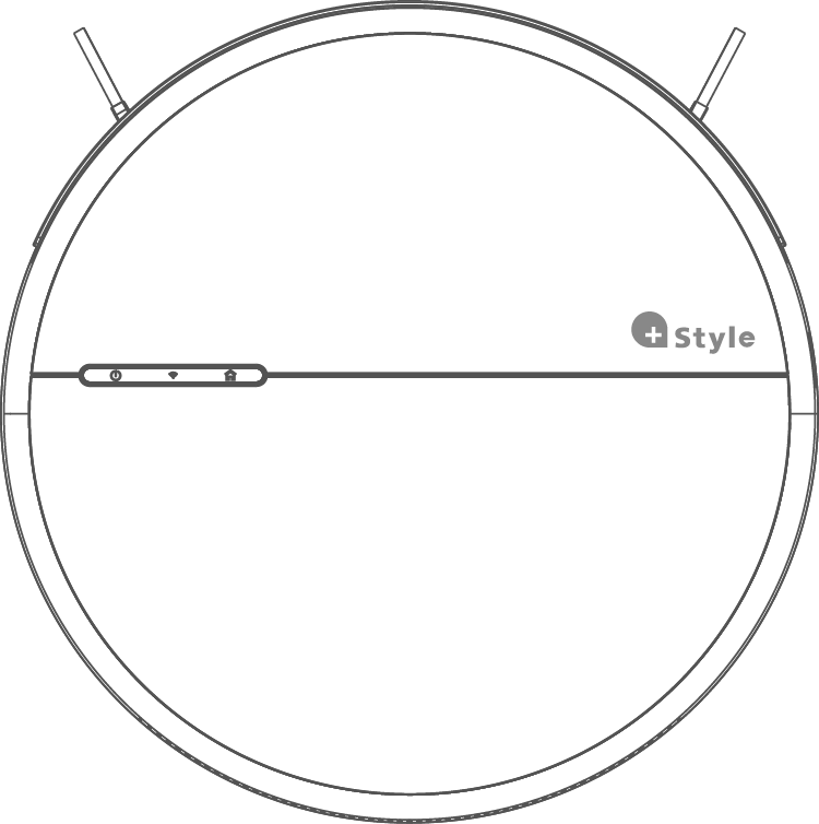 スマートロボット掃除機：PS-RVCB300-W01 取扱説明書 | +Style (プラス