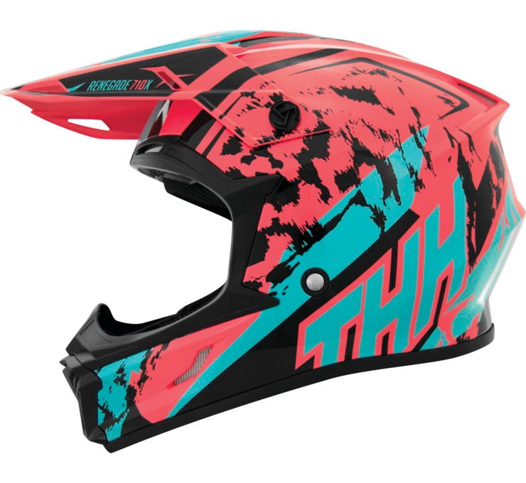 THH Helmets T710X Renegade Helmet Adult MX Off Road Helmet | eBay