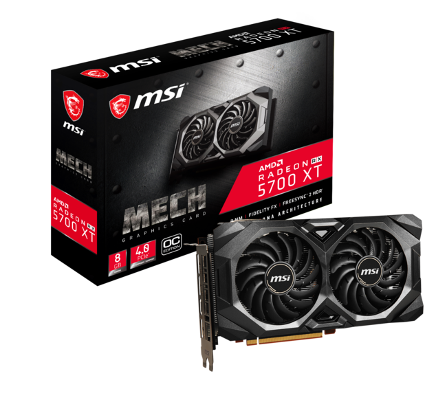 MSI、ゲームのプレイに特化した「Radeon RX 5700 XT GAMING X」と