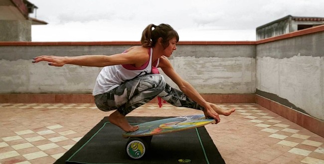 累計10,000個突破】サーフィンのオフトレ用バランスボード、バランス