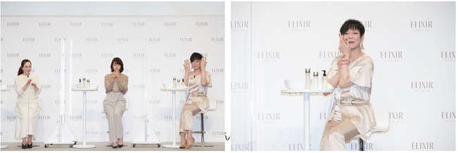 石田ゆり子さん&ミッツ・マングローブさん初共演 「エリクシール 温感