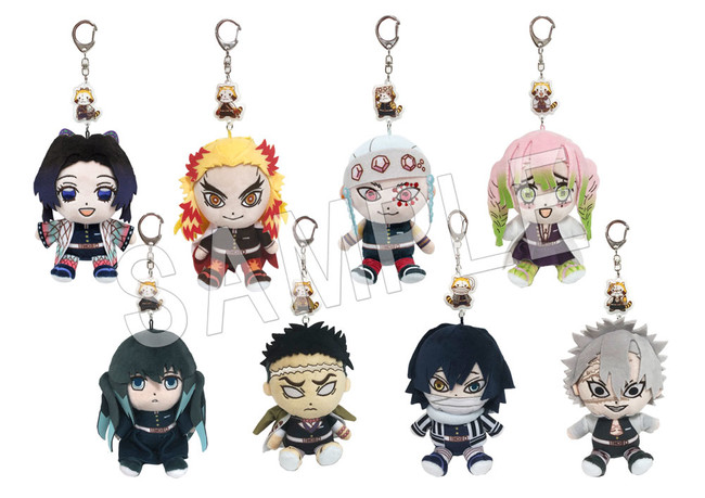 鬼滅の刃』×『あらいぐまラスカル』より、柱のキャラクター達が「もち