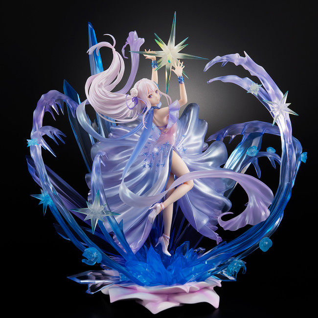 会員登録でリゼロ「エミリア・レム -Crystal Dress Ver」のフィギュア