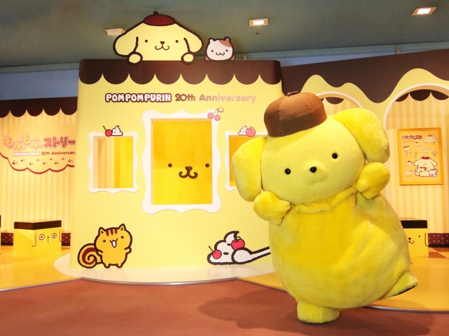 ポムポムプリン誕生20周年を記念しピューロランドに新エリア登場