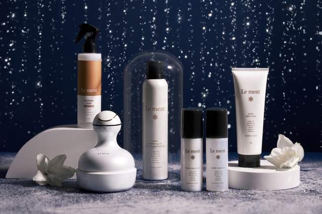 冬季限定カラーが今年も登場！プロのハンドテクニックを再現した頭皮