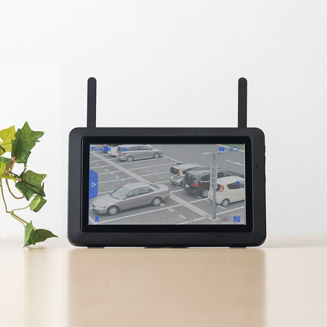 工事不要ですぐに使える防犯カメラ＆ワイヤレスモニターセットを6月12