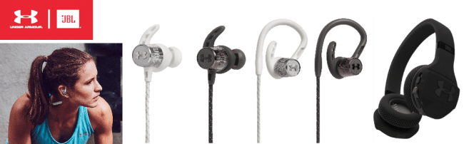 JBLとアンダーアーマーのコラボレーションモデル「UA SPORT WIRELESS