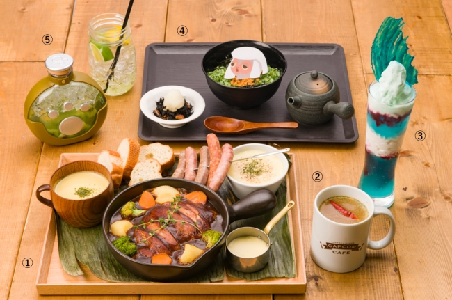 カプコンカフェ 池袋店『モンスターハンターワールド：アイスボーン