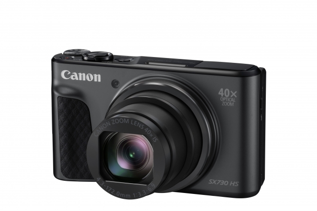 光学40倍ズームレンズを搭載した“PowerShot SX730 HS”を発売 約180