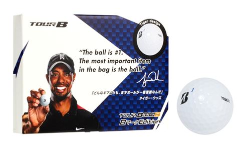 ゴルフボール『TOUR B330S Bマークエディション タイガー・ウッズ