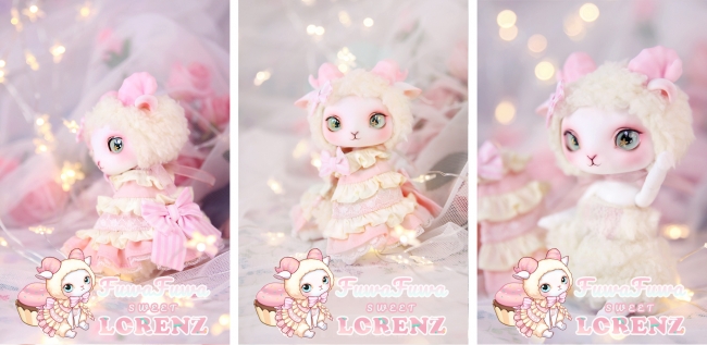 DOLK】もふもふケーキな羊さんドール！人気メーカーDEAR MINEの