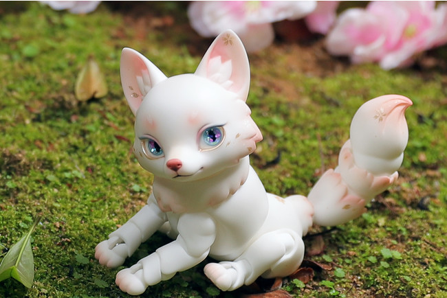 DOLK】数量限定30体！薄紅色の可愛い小狐ドール『天狐 - SAKURA MOCHI
