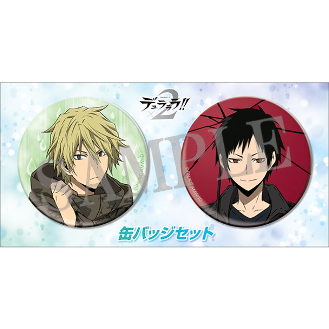 デュラララ‼︎ 中国限定 コロッタ 缶バッジ セット 折原臨也