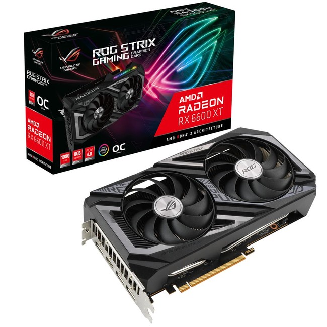 AMD Radeon™ RX 6600 XTを搭載したデュアルファン採用のビデオカード2