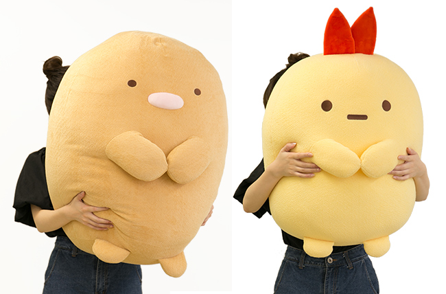 全長70cm！特大サイズの『すみっコぐらし特大ぬいぐるみ（ねこ）』を計