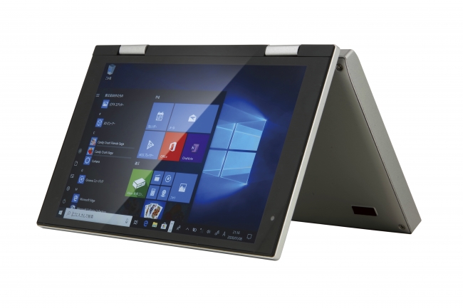 情熱価格PCシリーズに7インチUMPCが初登場 360°開くコンパクト