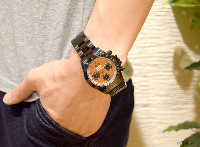 ウルトラマン 生誕40周年記念 腕時計 ゲルマニウム クロノグラフ