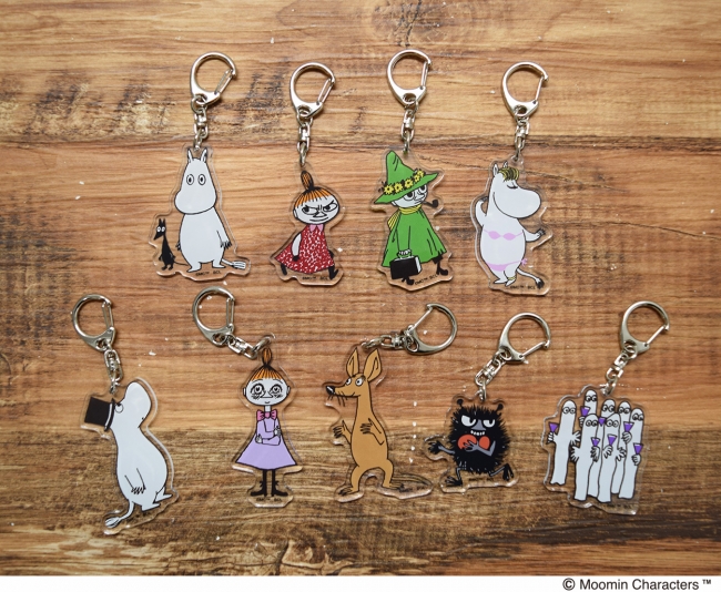 ムーミンカフェオリジナルグッズ新商品、ムーミンやリトルミイ、ミムラ