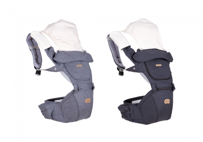 ママ・パパの負担を軽減するお座り型の抱っこひも、BABY&Me（ベビー