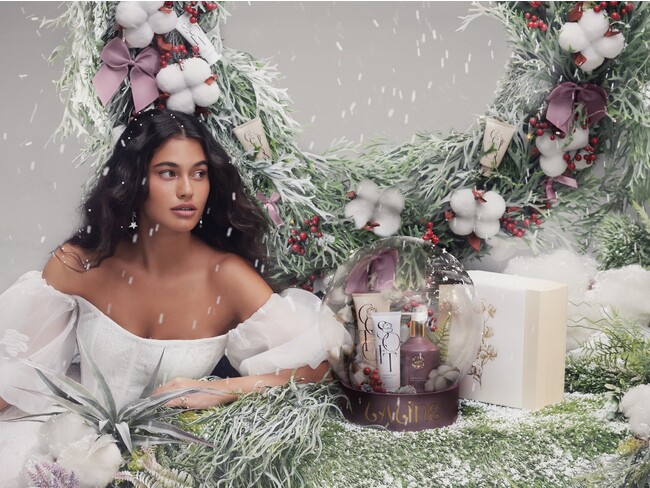 Laline〉2022ホリデーコレクション「 Cotton Cloud〈コットンクラウド