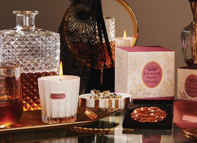 香り立つTOCCAのキャンドルとキャンデリーナがリニューアル | 株式会社