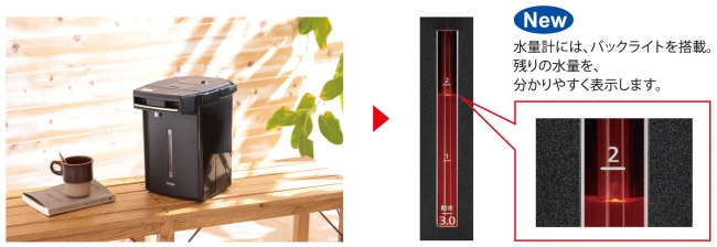 インテリアにこだわる人のための、スタイリッシュな電気ポット 蒸気