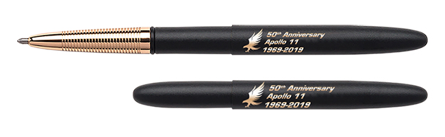 半世紀前の感動がよみがえる アポロ11号月面着陸50周年記念ボールペン