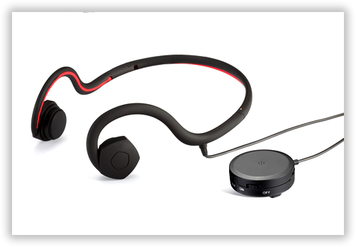 折りたたみ可能で軽量！クリアサウンド「骨伝導ワイヤレスヘッドホン