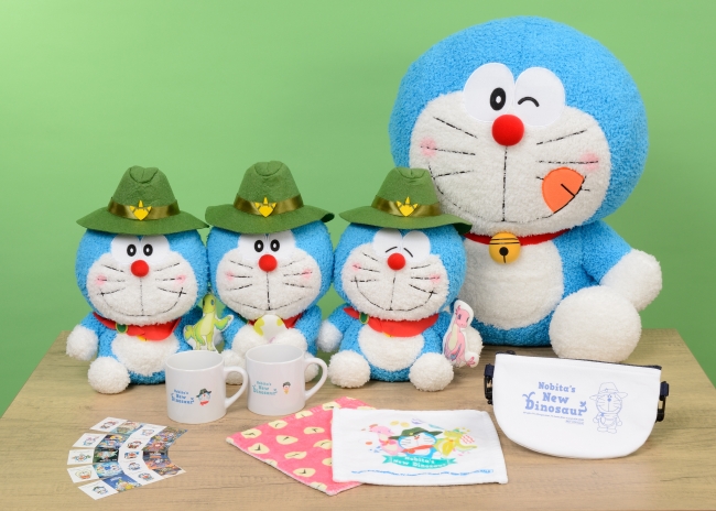 毎日の生活をドラえもんたちと楽しく過ごせる、限定グッズがもれなく