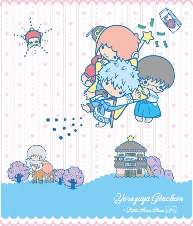 銀魂×サンリオキャラクターズ コラボビジュアル初公開！！ | 株式会社