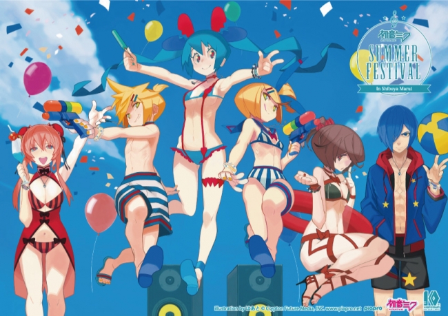 渋谷マルイで「初音ミク」の夏フェスをイメージしたイベント開催決定