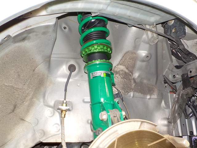 L275V ミラ TEIN車高調に交換 四輪アライメント ｜ 持ち込み取付専門