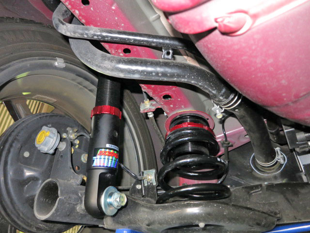 E12 ノート e-power nismo s BLITZ ZZ-R DAMPER車高調に交換 四輪
