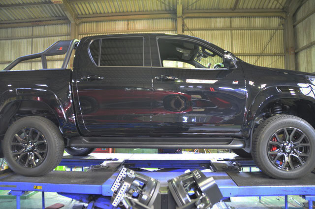 GUN125 ハイラックス JAOS BATTLEZ リフトアップセット VFCA ver.Bに