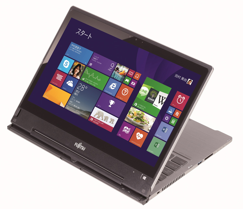 コンバーチブルタイプのUltrabook™ 「LIFEBOOK TH90/P」を発売 : 富士通