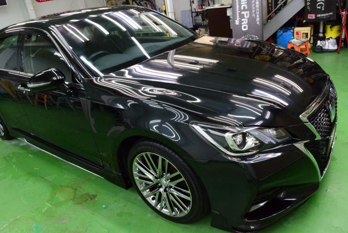 2018/10 トヨタ・クラウンハイブリット（プレシャスブラックパール