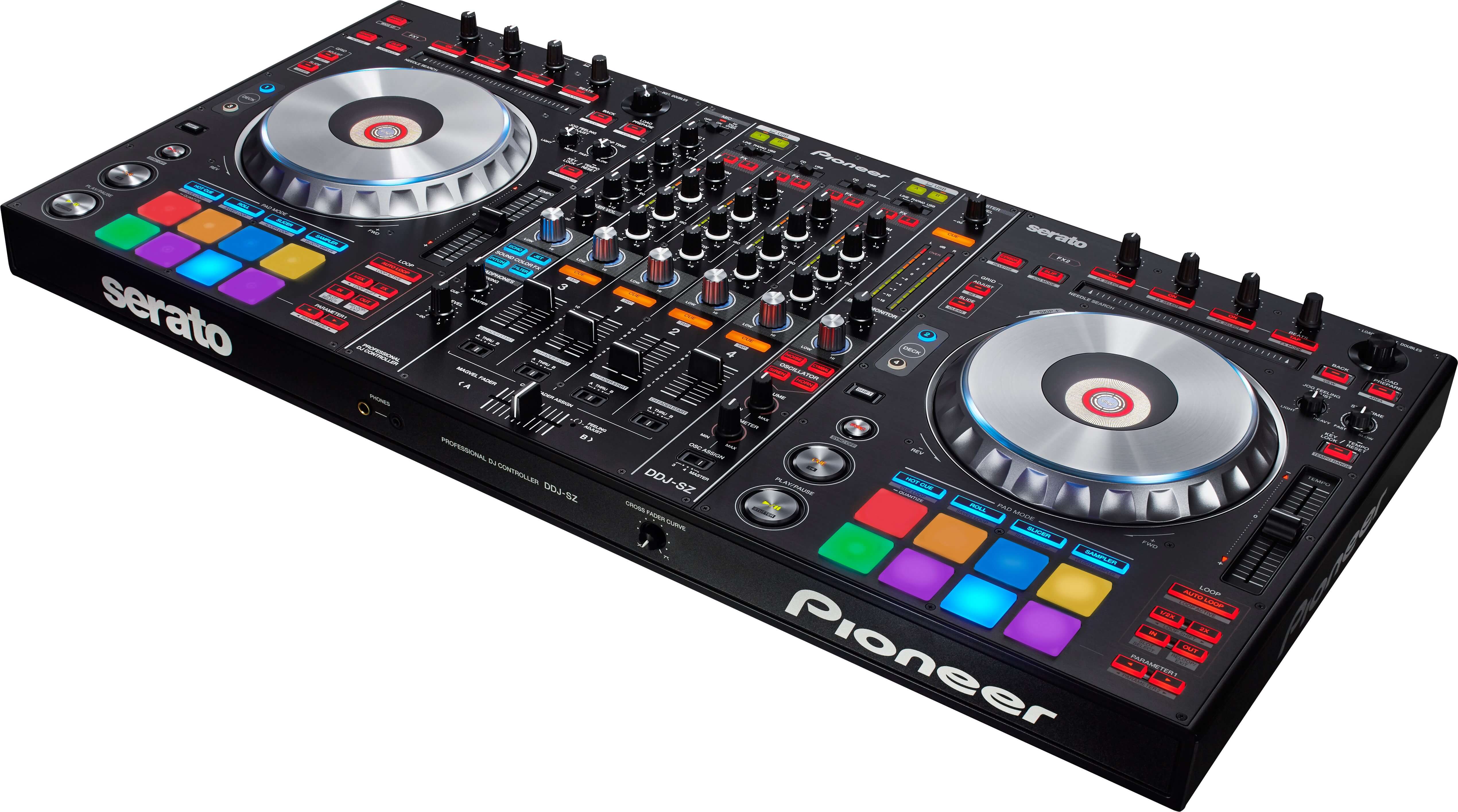 Rent DJ Controller - Pioneer DDJ-SZ DJ for Serato – Crossfire Pro
